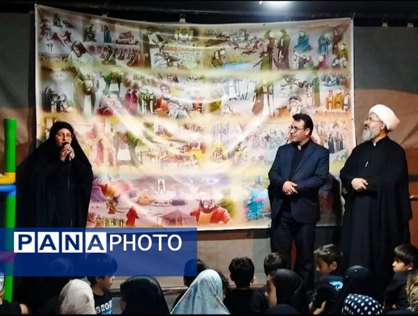 کودکان حسینی در موکب غنچه‌های حضرت علی اکبر(ع)