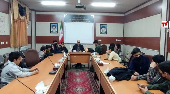 جلسه هم اندیشی خبرنگاران پانا در شهرستان خلیل اباد