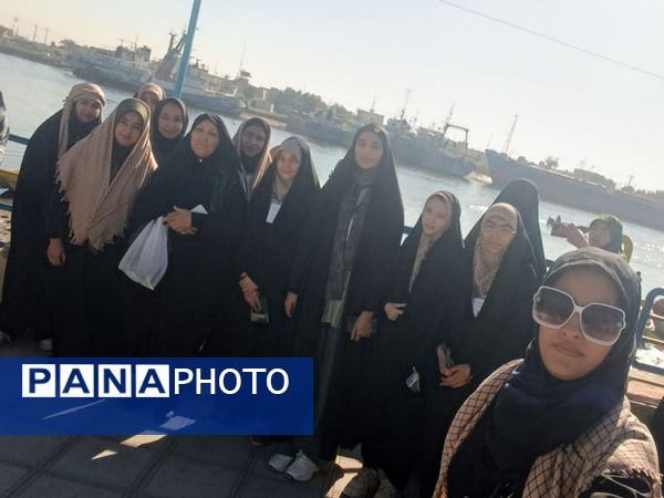 حضور دختران رضویه در اردوی راهیان نور