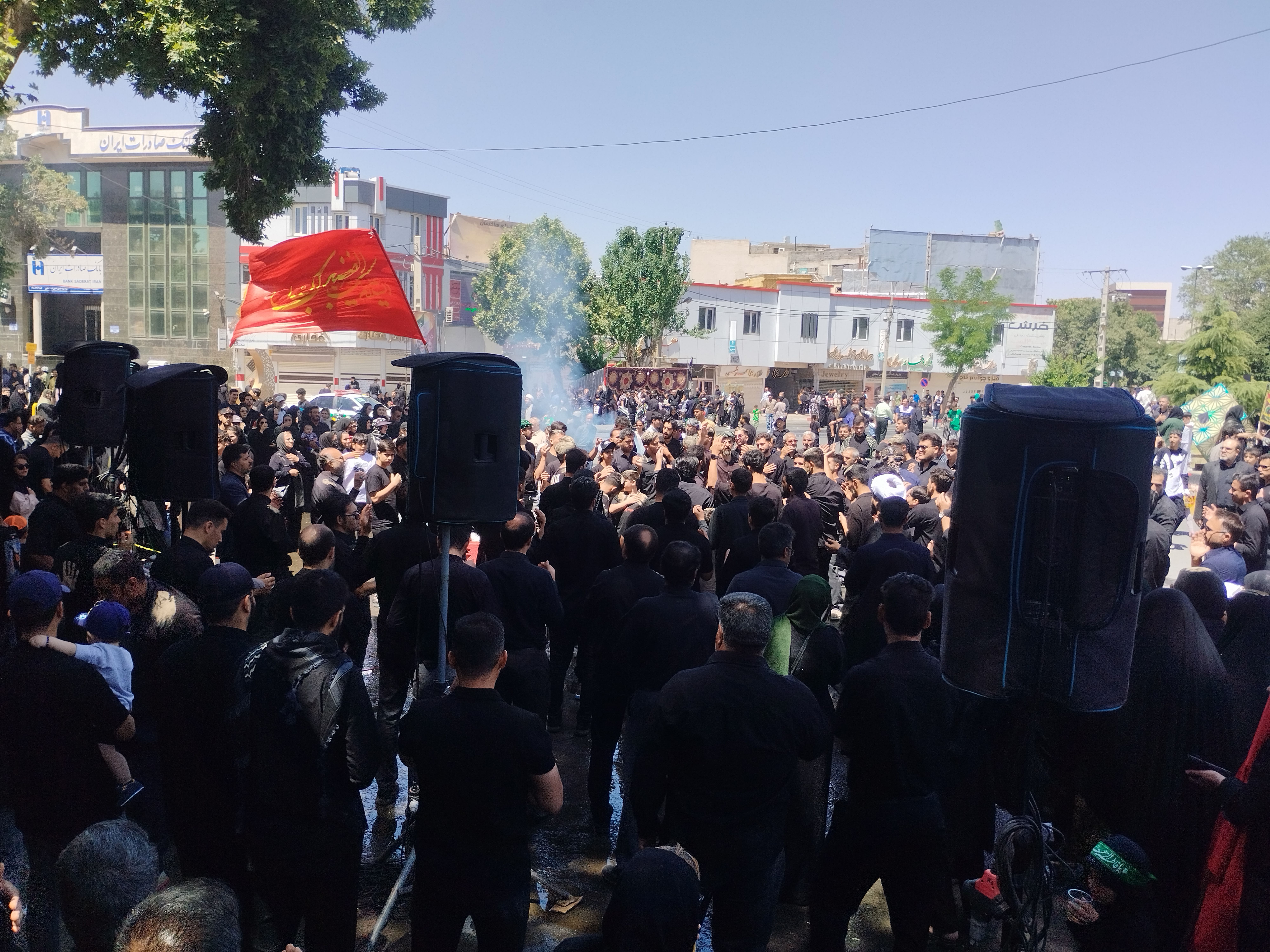 دسته‌های عزاداری عاشورا در قروه 