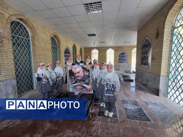 تجدید پیمان با شهدای امامزاده عمادالدین در شهرستان رباط کریم