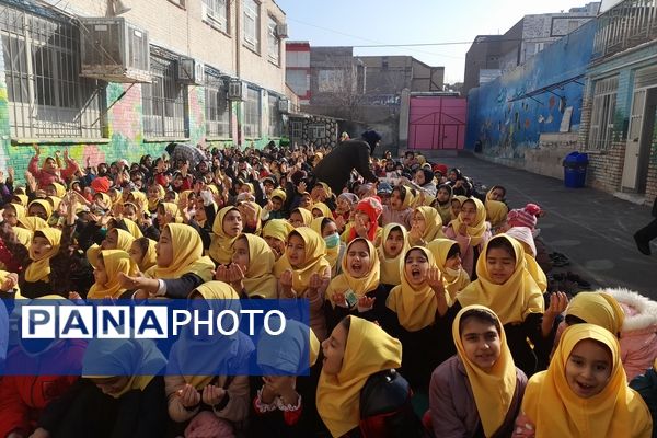 مراسم شهادت حضرت زهرا در دبستان شهید فیاض‌بخش ناحیه ۵ مشهد