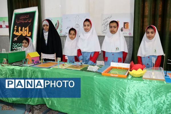 هم‌زمان با عطر فاطمی، فریاد استکبارستیزی در قلعه‌گنج طنین‌انداز شد