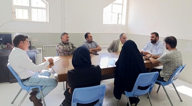 حضور سرپرست اداره ورزش و جوانان شهرستان بروجن در شهر سفیددشت 