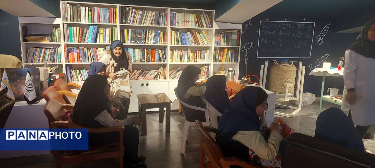 اردوی آموزشی و علمی دبستان آرمینه مصلی نژاد در انگاریوم دانشگاه فردوسی