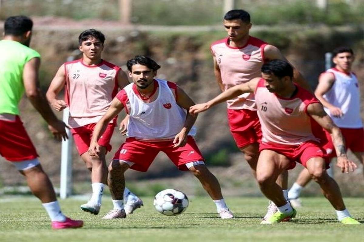 مصاف پرسپولیس - الاهلی در اردوی ترکیه