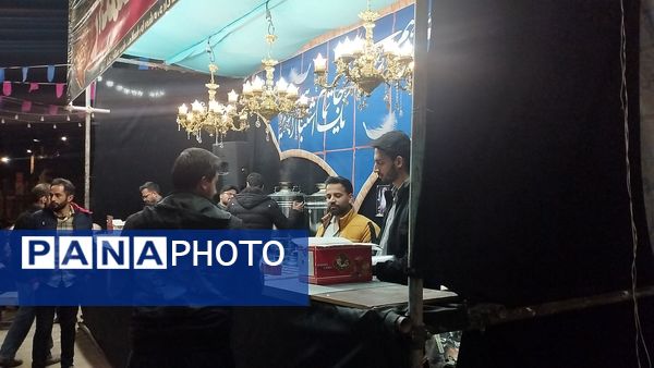 برپایی موکب به مناسبت شهادت امام موسی کاظم (ع) در خلیل آباد