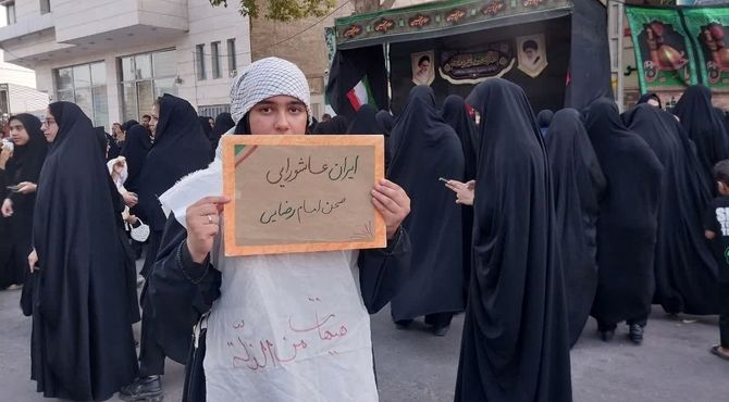 اجتماع زینبیون در شهرستان خلیل آباد 