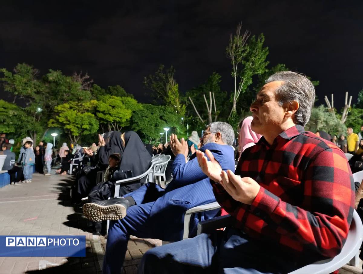 جشن دهه کرامت و ولادت امام هشتم شیعیان در پارک نیلوفر آبی مشهد مقدس
