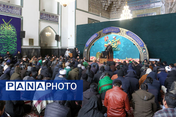 آیین معنوی اعتکاف در حرم مطهر رضوی- ۳