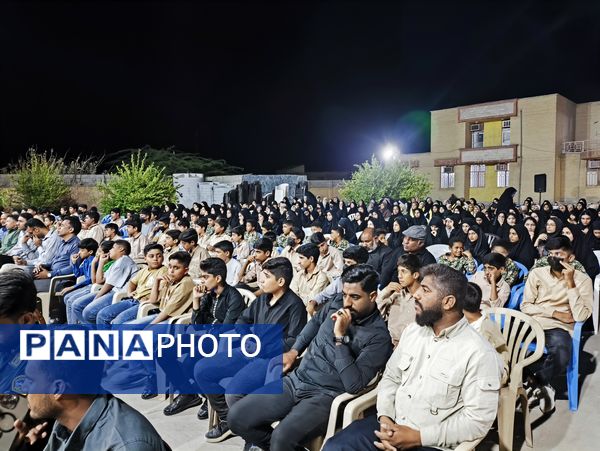 یادواره شهدای دانش‌آموزی در منطقه سندرک