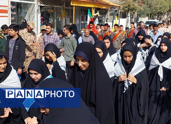 استقبال باشکوه مردم شهرستان از مهمان خاص 