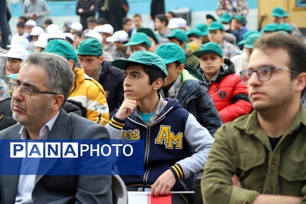 آیین نمادین کشوری بیست و هفتمین انتخابات شورای دانش‌‌آموزی