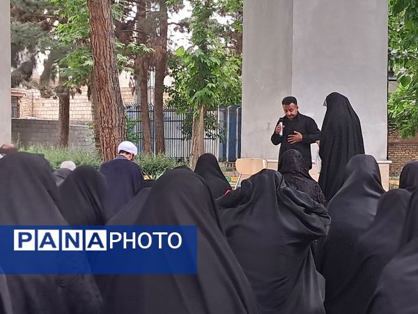 مراسم شهادت امام محمد باقر (ع) درکنار شهدای گمنام پارک وحدت آشخانه