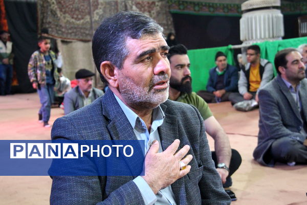 اولین سالگرد تدفین شهید گمنام پارک بزرگ شهر یزد