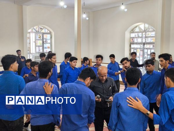 مراسم ایام فاطمیه دوم در مدارس سندرک