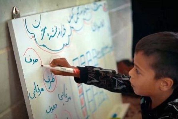 اردوی جهادی کاروان نشاط و تربیت در روستای قوچ پلنگ شهرستان کاشمر