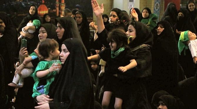 برگزاری همایش شیر خواران حسینی در ملارد بخش صفادشت 