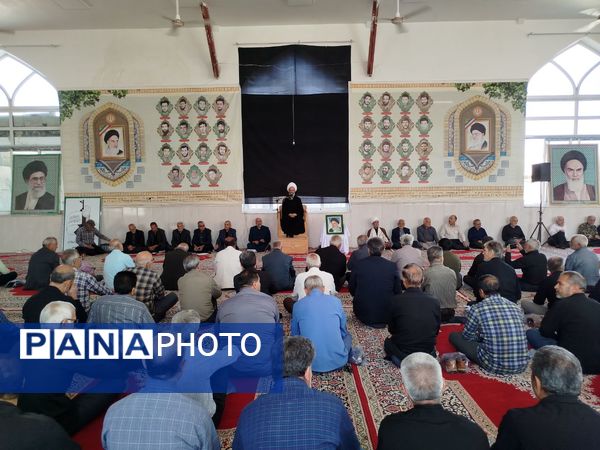 مراسم بزرگداشت سالگرد ارتحال امام خمینی (ره) و شهدای قیام ۱۵خرداد در هیئت رزمندگان کاشمر