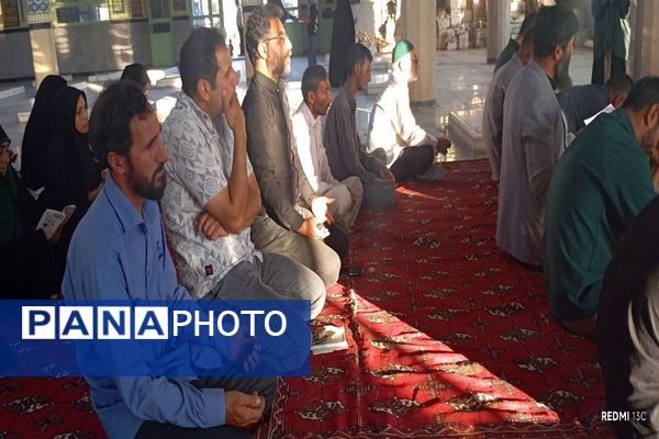 مراسم بزرگداشت و گرامیداشت یاد و خاطره دو تن از شهدای شهر بار نیشابور