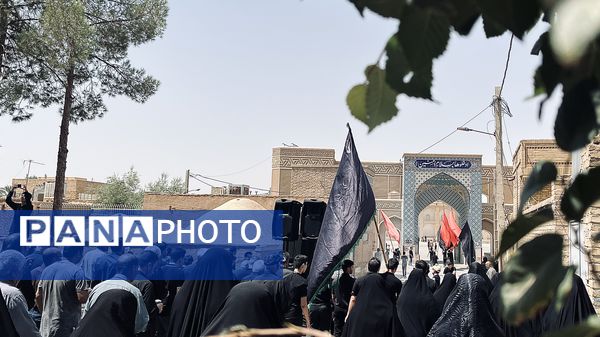 پیاده‌روی جاماندگان اربعین در اشکذر