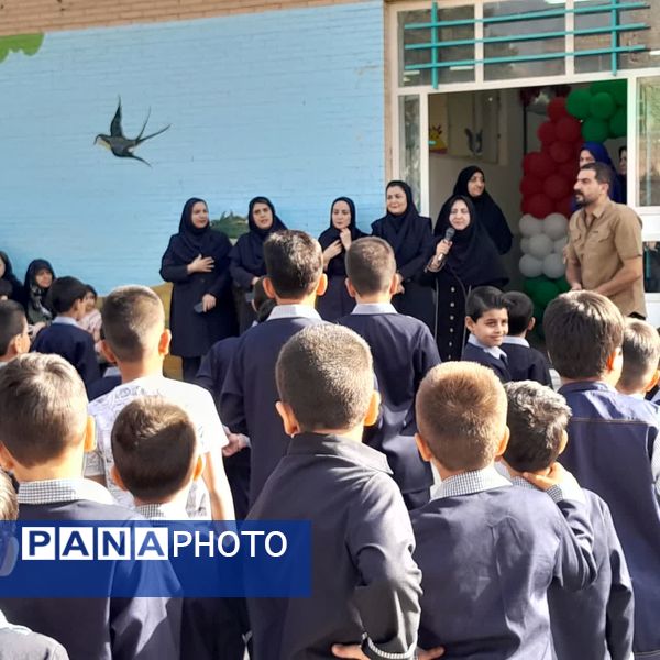 آیین بازگشایی سال تحصیلی جدید در دبستان ایثار تفت