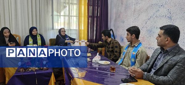 جلسه آماده‌سازی دانش‌آموزان پیشتاز به حج عمره توسط سازمان دانش‌آموزی شهرستان محمودآباد