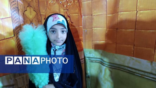شبیه‌سازی مسیر پیاده‌روی نجف اشرف تا کربلای معلی در پایانه اتوبوس رانی عاشق‌آباد