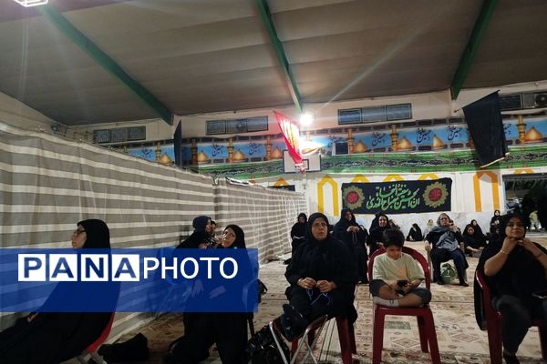 شور حسینی در شب چهارم محرم 1404 در هیات فرهنگیان ناحیه ۳ شیراز 