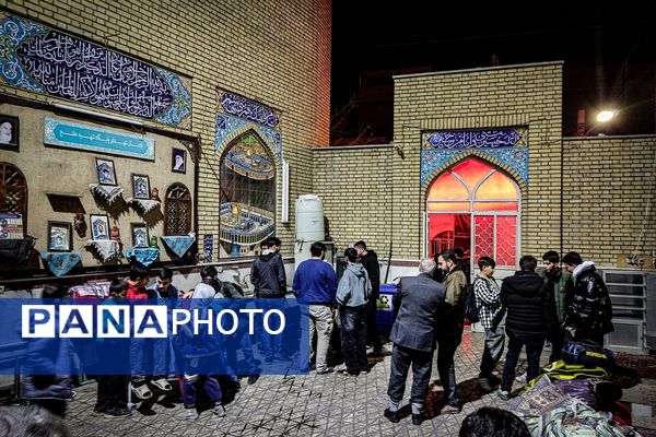 افتتاحیه اعتکاف دانش‌آموزی مسجد قمربنی هاشم باقرشهر 