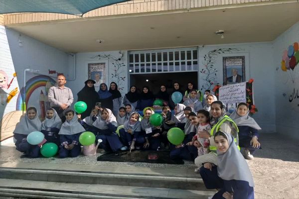 اجرای طرح «هر مدرسه یک نهالستان» در دبستان برادران نیر