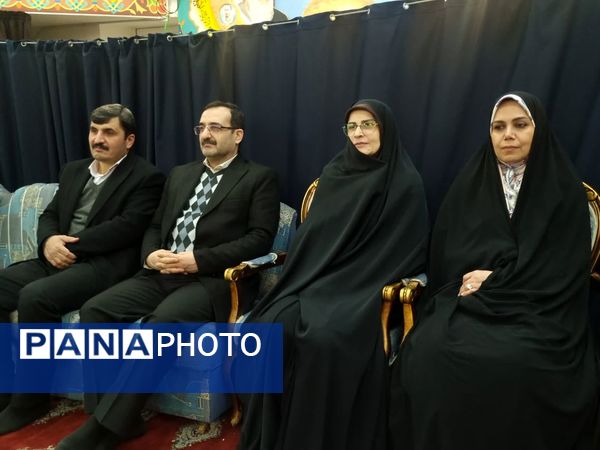 حضور مدیرکل آموزش و پرورش گیلان در محل اعتکاف دانش‌آموزی رشت