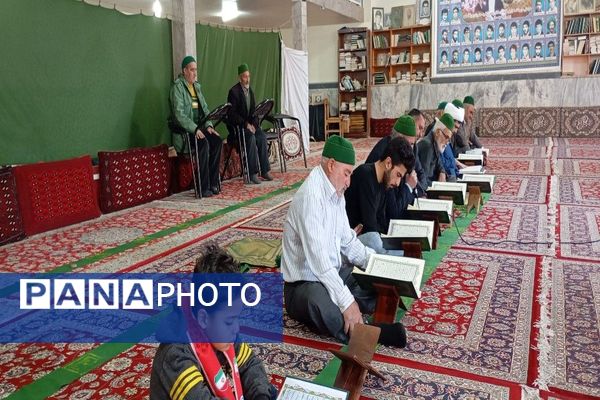 گذری بر اولین روز اعتکاف دانش آموزی سه روز در بهشت، شهر بار نیشابور