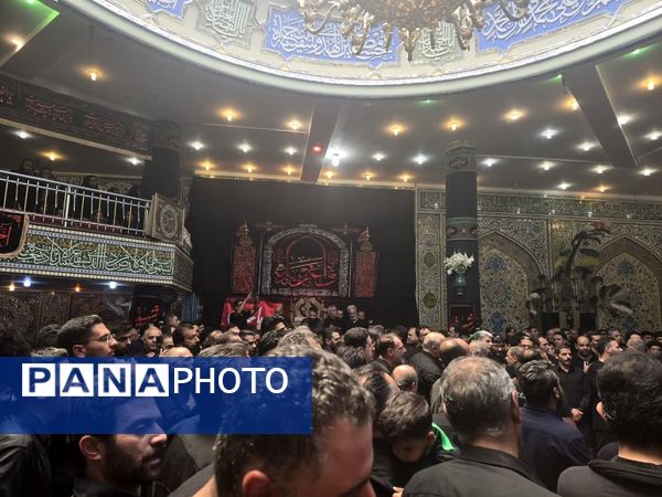 مراسم عاشورای حسینی در انگورستان ملک اصفهان