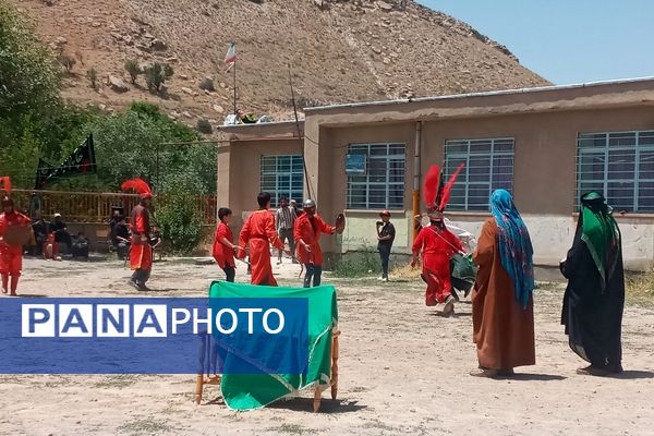 تعزیه خوانی واقعه عاشورا در روستای چکنه علیا خراسان رضوی 