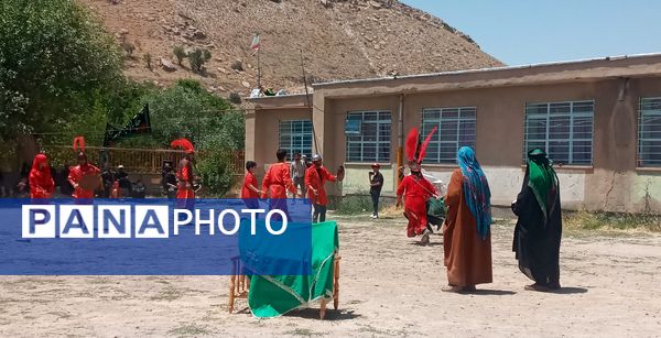 تعزیه خوانی واقعه عاشورا در روستای چکنه علیا خراسان رضوی 