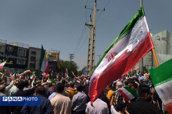 حماسه باشکوه ملت بزرگ ایران در راهپیمایی جمعه خشم و نصر 