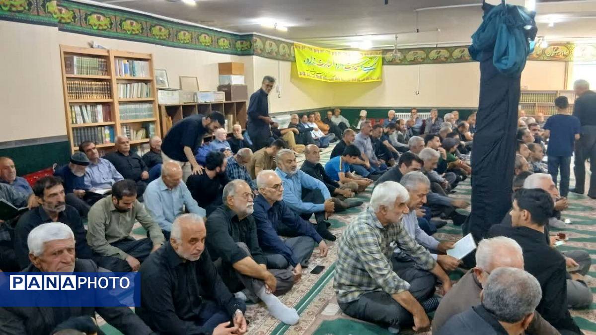 مراسم باشکوه یادبود شهدای روستای دیزان طالقان
