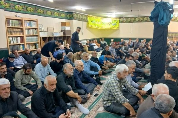 مراسم باشکوه یادبود شهدای روستای دیزان طالقان