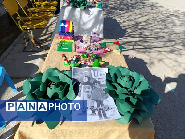 شور و هیجان هفته فرهنگ و هنر در دبستان خدیجه کبری ابرکوه