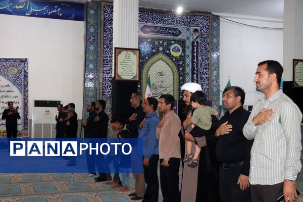 مراسم عزاداری رحلت پیامبر اکرم (ص) و شهادت امام حسن مجتبی (ع) در شهرستان قلعه گنج
