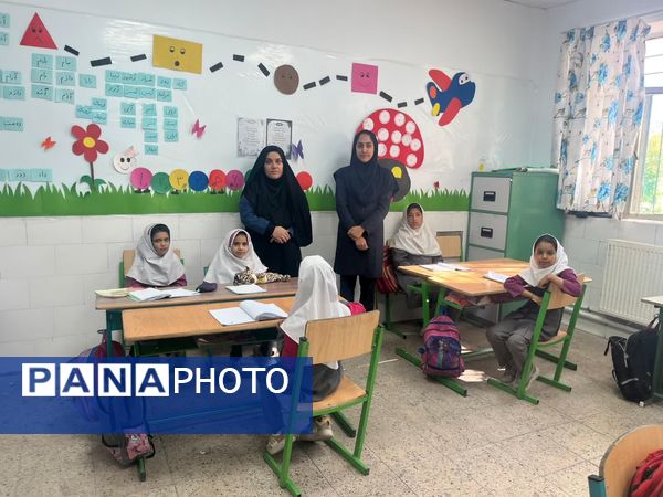 بازدید سرگروه‌های آموزشی از مدارس خاتم 