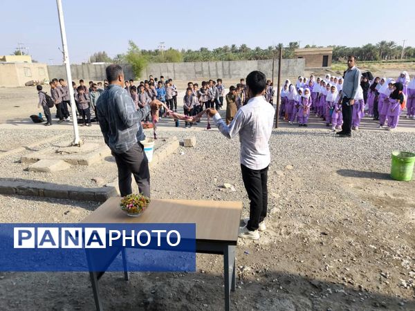 شور و شوق آغاز مدرسه؛ جشن بهیادماندنی کلاساولیها در روستای مزرعه