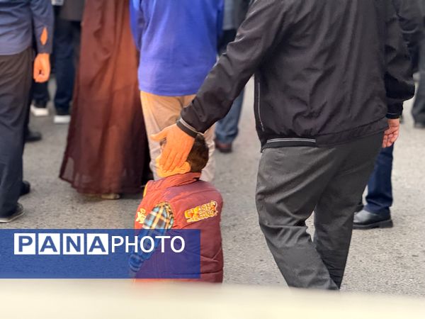  مراسم تشییع ۱۰ شهید گمنام در آمل