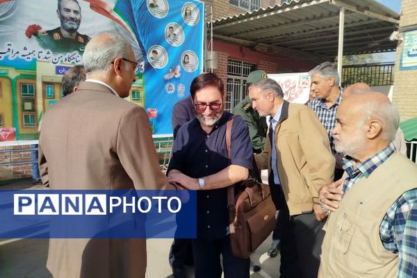 برگزاری مراسم تکریم از فرزند شهید سهیل رستمیان در ناحیه یک شهرری