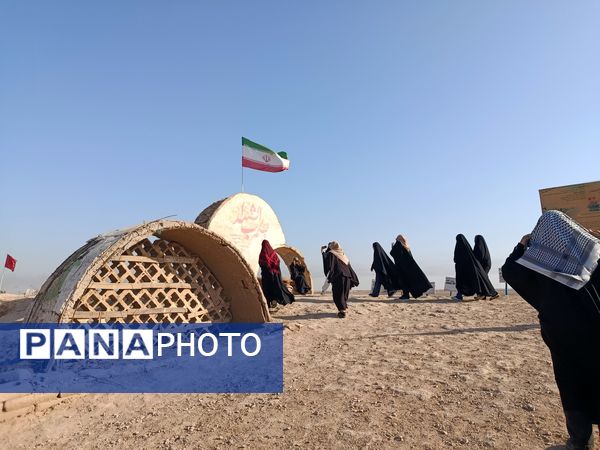 حضور دختران رضویه در اردوی راهیان نور