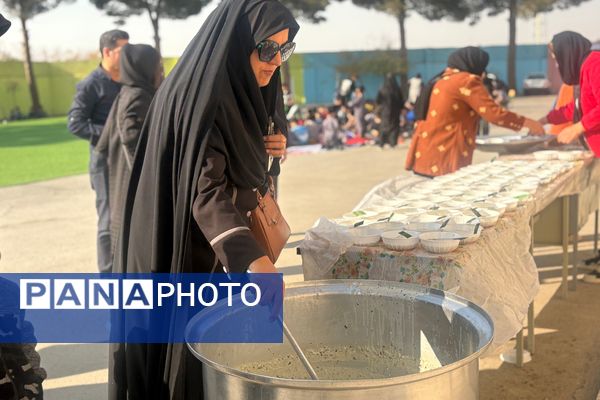 نغمه عزاداری دختر پیامبر(ص) در آشیانه علم و دانش شهید بهنام محمدی و  منتظر قائم 