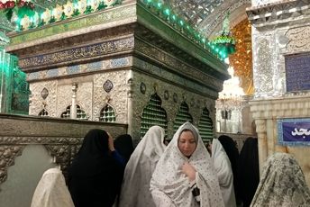 زیارت حرم شاهچراغ دربهار رمضان