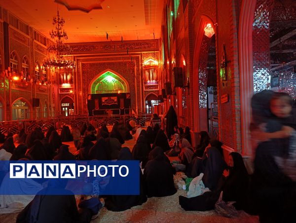 برگزاری مراسم عزاداری شب دوم  ماه محرم در تکیه ابوالفضلی نیشابور