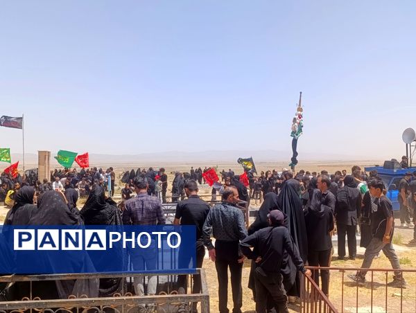 عزاداری سیدالشهدا در روستا نوری 